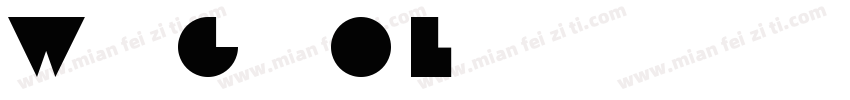 Warsaw Gothic OuLn字体转换